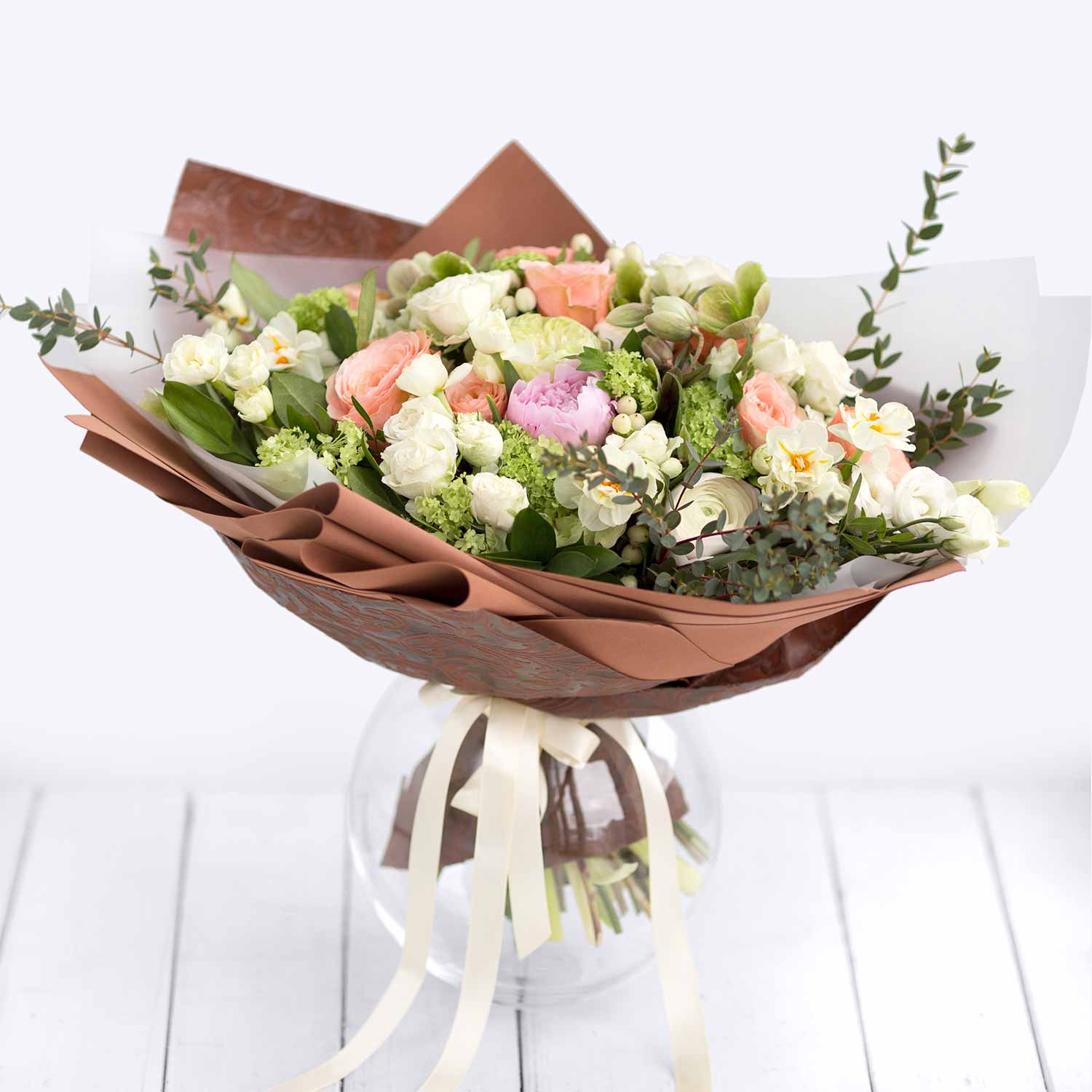 Букет цветов Белый шоколад - Купить цветы